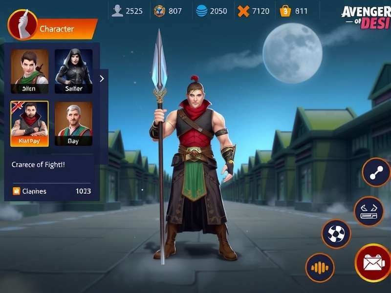 Avenger Of Desi Character Selection